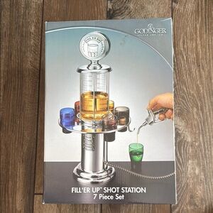 Godinger Silver Shot Station Set